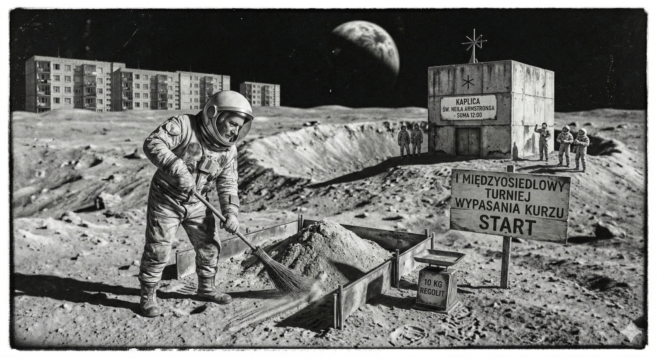 Wielki Turniej Wypasania Kurzu i Problemy z Grawitacją w Bloku nr 4.